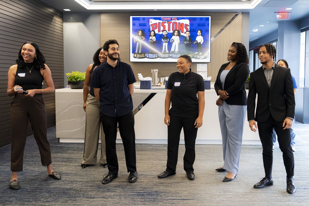 ASTAR members presenting at the Detroit Pistons Emerging Talent Summit